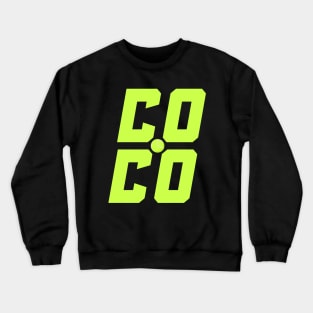 Coco tennis Crewneck Sweatshirt